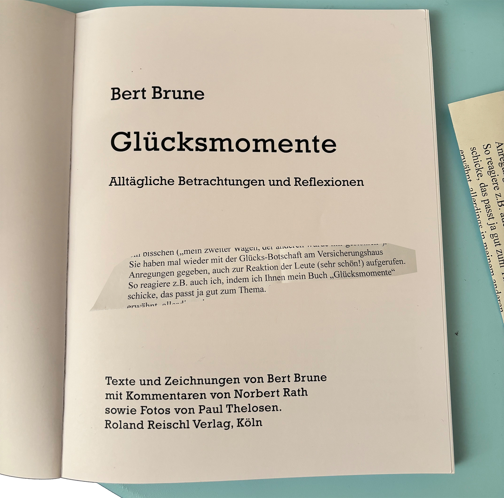 Glücksmomente Bert Brune